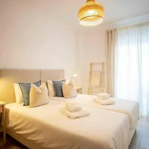 Apartamento Modern 3br W/ Lg Terrace, Bbq, Ac & Parking, Tavira